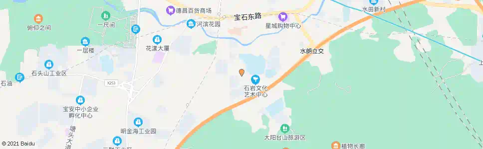 深圳石岩公学_公交站地图_深圳公交_妙搜公交查询2025
