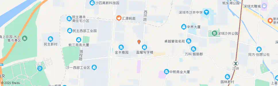 深圳布吉西环路口_公交站地图_深圳公交_妙搜公交查询2025