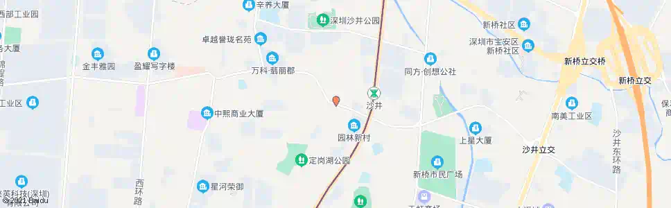 深圳壆岗大厦_公交站地图_深圳公交_妙搜公交查询2025