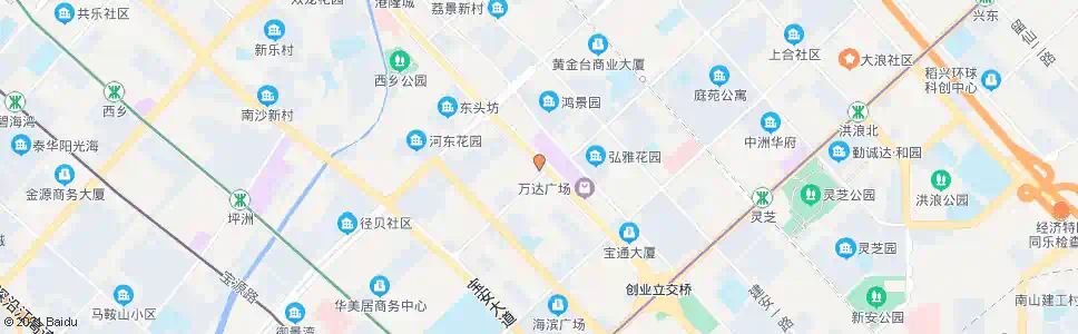 深圳上川路口1_公交站地图_深圳公交_妙搜公交查询2025