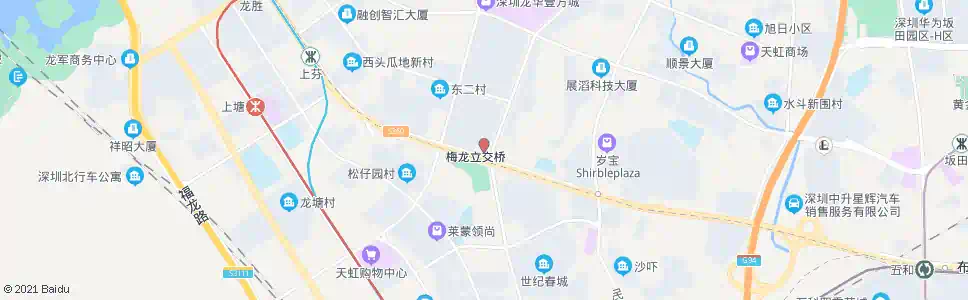 深圳龙华国税_公交站地图_深圳公交_妙搜公交查询2025