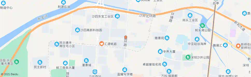 深圳蚝三丰泽园_公交站地图_深圳公交_妙搜公交查询2025