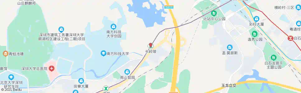 深圳长岭陂站_公交站地图_深圳公交_妙搜公交查询2025