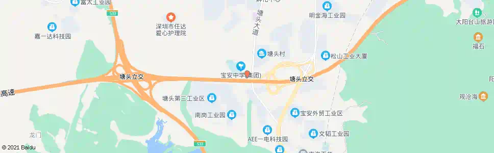 深圳塘头社区_公交站地图_深圳公交_妙搜公交查询2025
