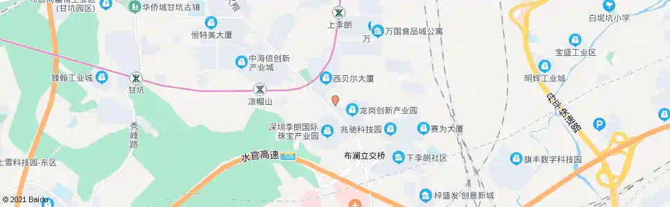 深圳深朗总站_公交站地图_深圳公交_妙搜公交查询2025