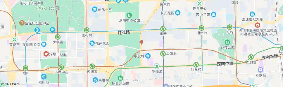 深圳华富路始发站9_公交站地图_深圳公交_妙搜公交查询2025