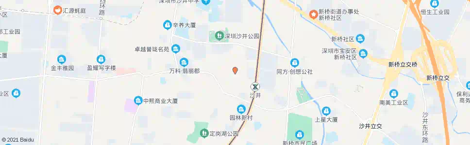 深圳壆岗三村_公交站地图_深圳公交_妙搜公交查询2025