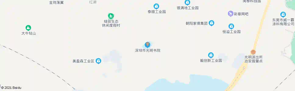 深圳光明中英文书院_公交站地图_深圳公交_妙搜公交查询2025