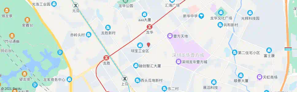 深圳优品建筑_公交站地图_深圳公交_妙搜公交查询2025