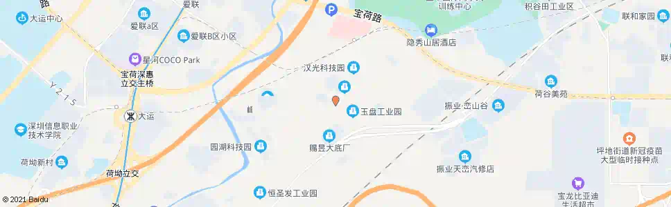 深圳嶂背二村西_公交站地图_深圳公交_妙搜公交查询2025