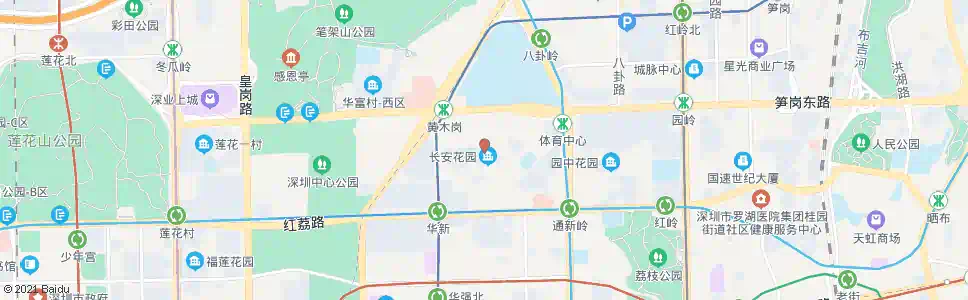 深圳百花四路_公交站地图_深圳公交_妙搜公交查询2025