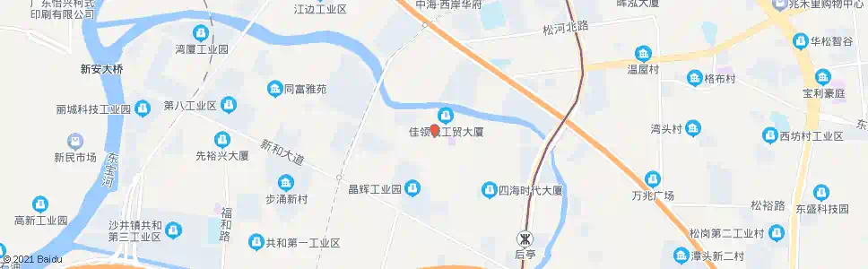 深圳鸿通电子厂_公交站地图_深圳公交_妙搜公交查询2025