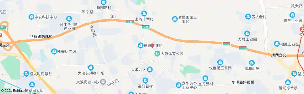 深圳美宝工业区_公交站地图_深圳公交_妙搜公交查询2025