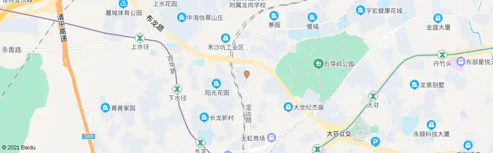 深圳花卉世界1_公交站地图_深圳公交_妙搜公交查询2025