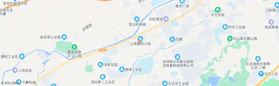深圳上榨居民小组_公交站地图_深圳公交_妙搜公交查询2025