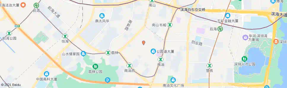 深圳南园综合大楼_公交站地图_深圳公交_妙搜公交查询2025