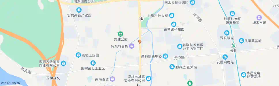深圳田寮_公交站地图_深圳公交_妙搜公交查询2025