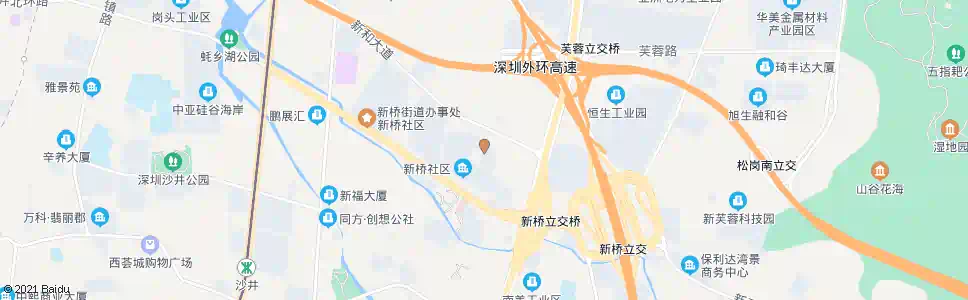 深圳沙彼高仪器公司_公交站地图_深圳公交_妙搜公交查询2025