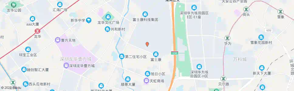 深圳富士康南门_公交站地图_深圳公交_妙搜公交查询2025