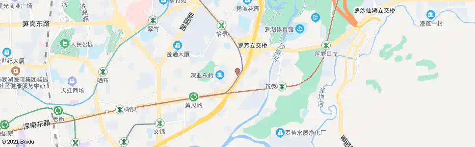 深圳荔轩小学_公交站地图_深圳公交_妙搜公交查询2025