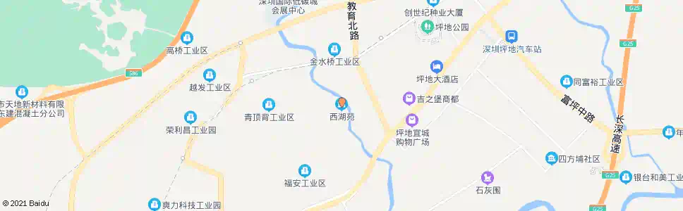 深圳西湖苑_公交站地图_深圳公交_妙搜公交查询2025