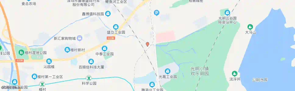 深圳光明圳美总站_公交站地图_深圳公交_妙搜公交查询2025
