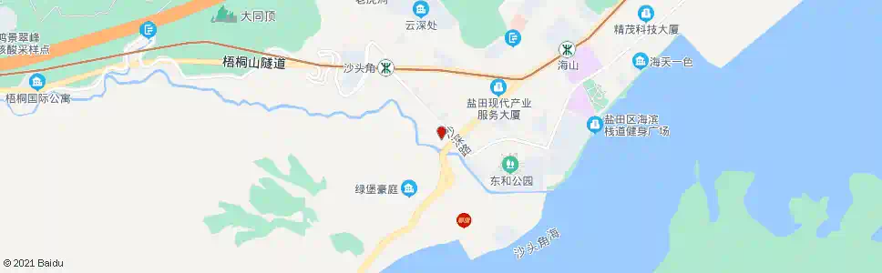 深圳沙头角口岸_公交站地图_深圳公交_妙搜公交查询2025