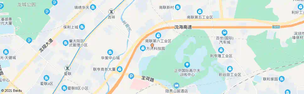 深圳方兴科技园C区_公交站地图_深圳公交_妙搜公交查询2025