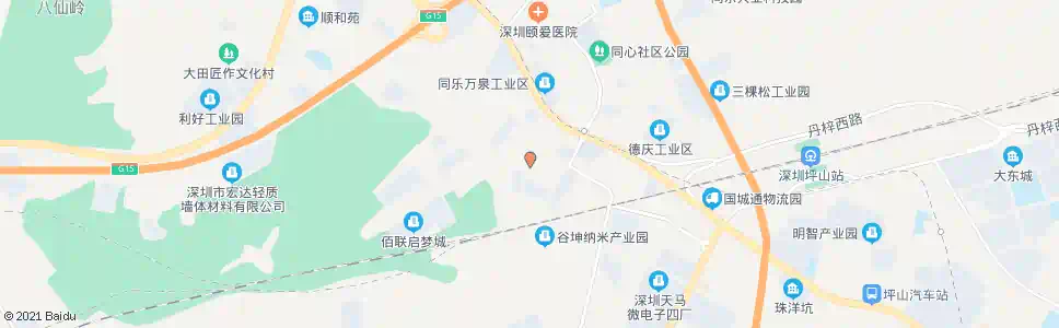 深圳同乐派出所_公交站地图_深圳公交_妙搜公交查询2025