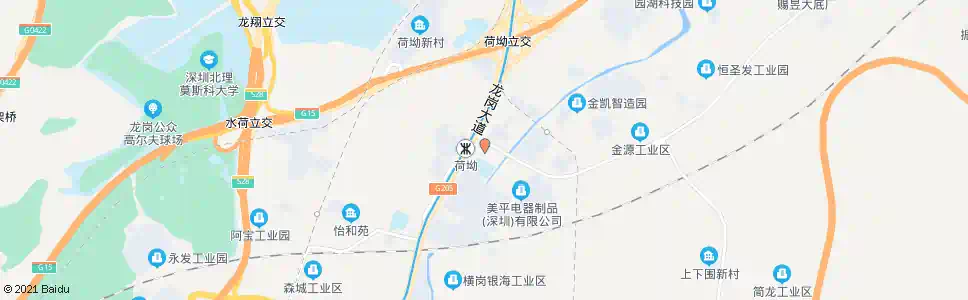 深圳横岗长途汽车站_公交站地图_深圳公交_妙搜公交查询2025