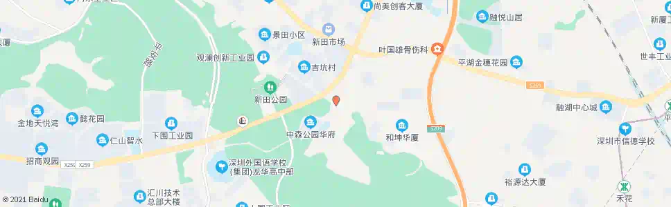 深圳白鸽湖路口_公交站地图_深圳公交_妙搜公交查询2025