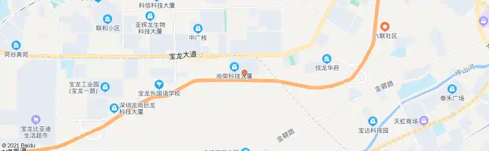 深圳尚荣科技_公交站地图_深圳公交_妙搜公交查询2025
