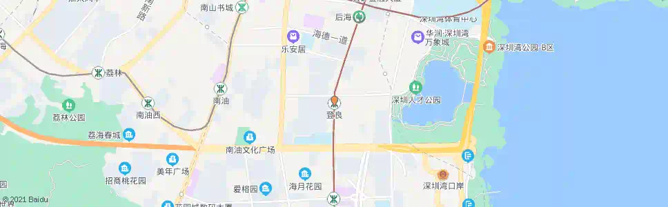深圳登良站_公交站地图_深圳公交_妙搜公交查询2025