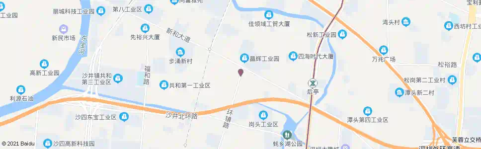 深圳步涌市场东_公交站地图_深圳公交_妙搜公交查询2025