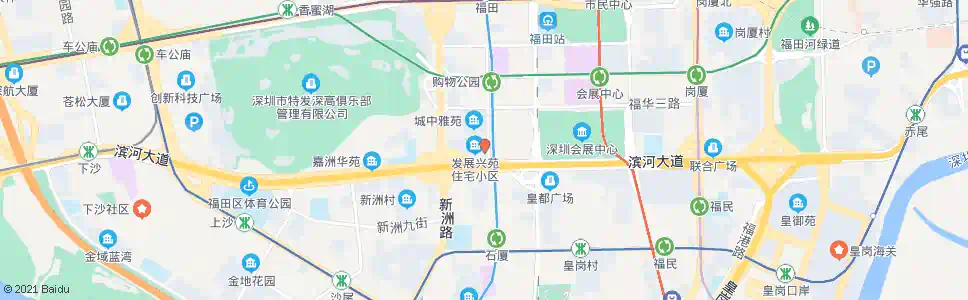 深圳民田路总站_公交站地图_深圳公交_妙搜公交查询2025