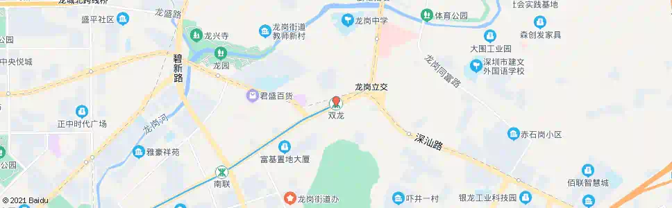 深圳双龙地铁站2(深圳)_公交站地图_深圳公交_妙搜公交查询2025