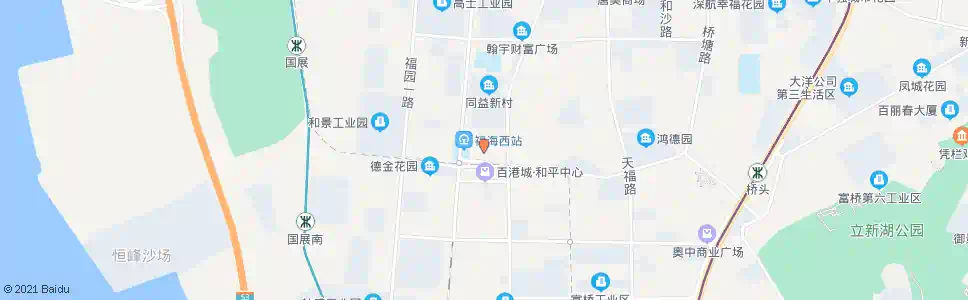 深圳泰德创新科技园_公交站地图_深圳公交_妙搜公交查询2025