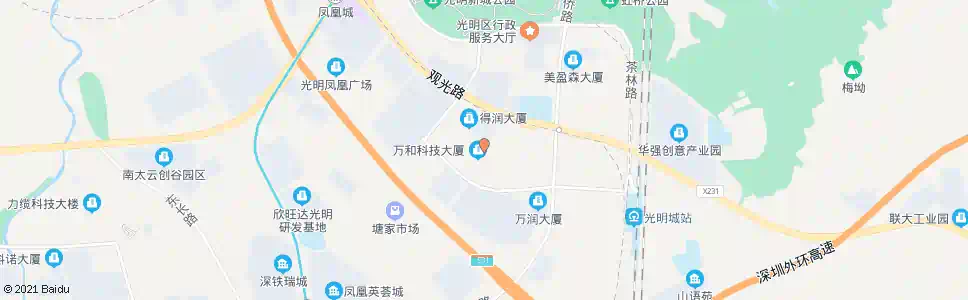 深圳万和制药_公交站地图_深圳公交_妙搜公交查询2025