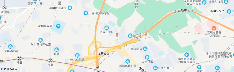 深圳秀峰路口_公交站地图_深圳公交_妙搜公交查询2025