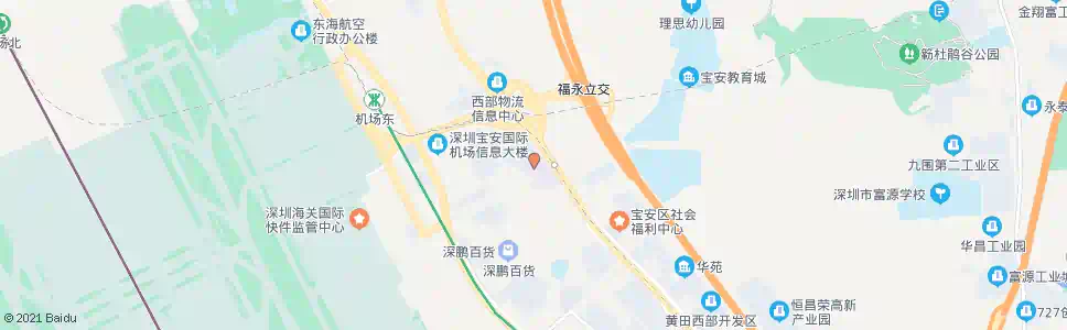 深圳星航华府_公交站地图_深圳公交_妙搜公交查询2025