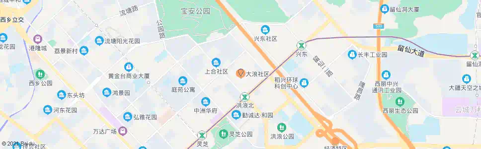 深圳大浪居委_公交站地图_深圳公交_妙搜公交查询2025