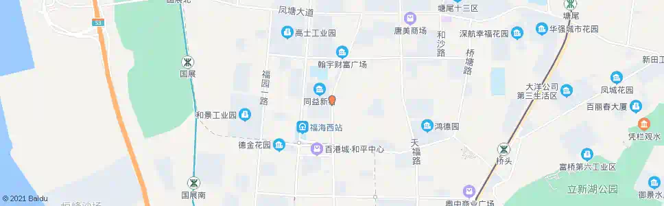 深圳万家和百货_公交站地图_深圳公交_妙搜公交查询2025