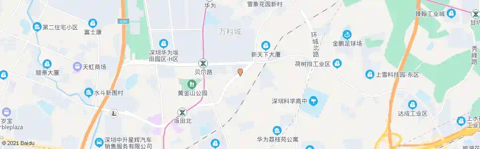 深圳天安花园_公交站地图_深圳公交_妙搜公交查询2025