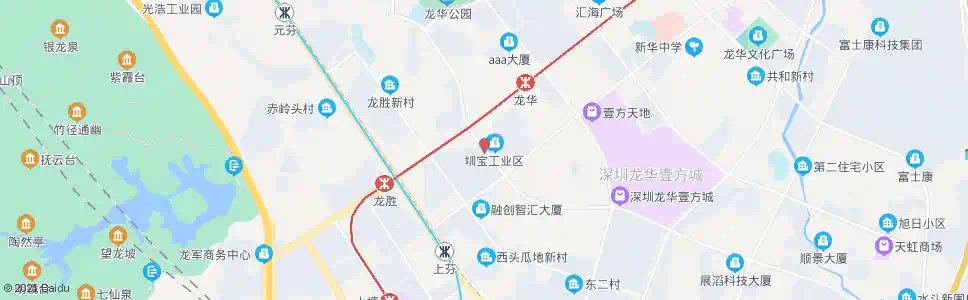 深圳大浪交警中队_公交站地图_深圳公交_妙搜公交查询2025