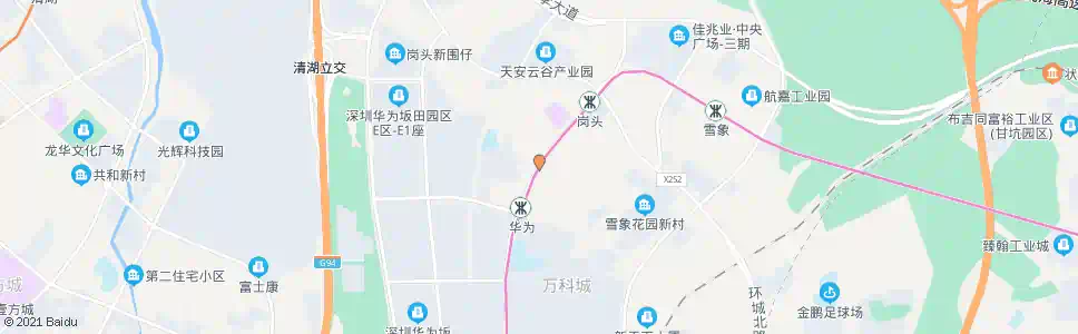 深圳象角塘西_公交站地图_深圳公交_妙搜公交查询2025