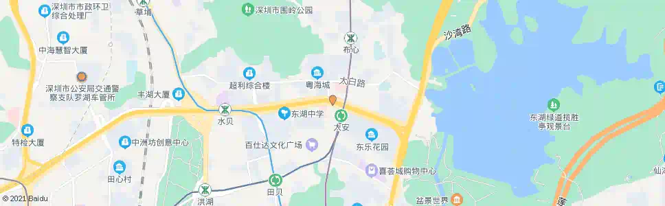 深圳市慢病防治中心_公交站地图_深圳公交_妙搜公交查询2025