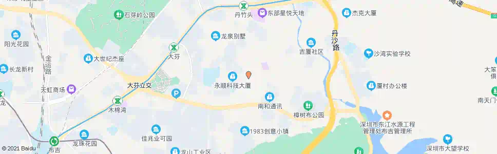 深圳南湾街道二办_公交站地图_深圳公交_妙搜公交查询2025