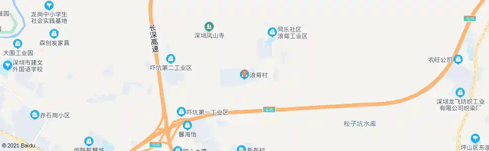 深圳浪背总站_公交站地图_深圳公交_妙搜公交查询2025