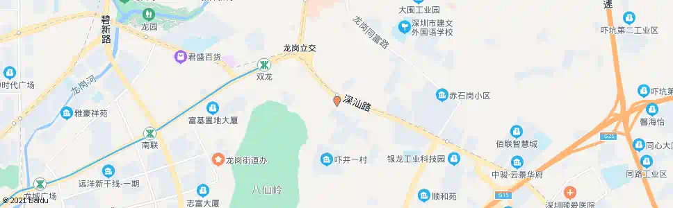 深圳龙东村委_公交站地图_深圳公交_妙搜公交查询2025