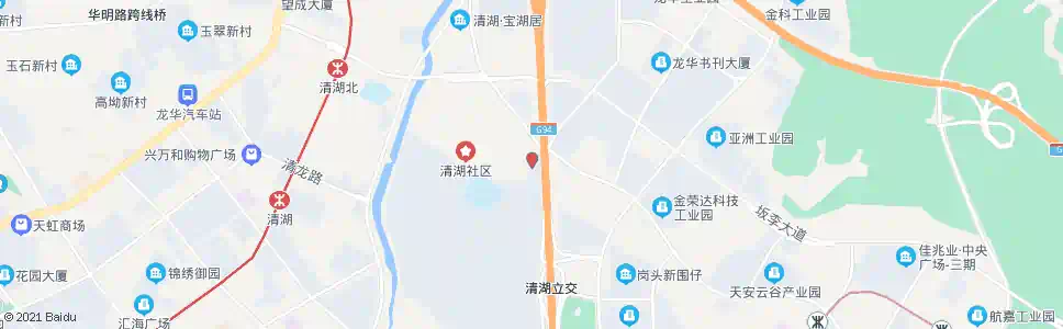 深圳富士康北门_公交站地图_深圳公交_妙搜公交查询2025